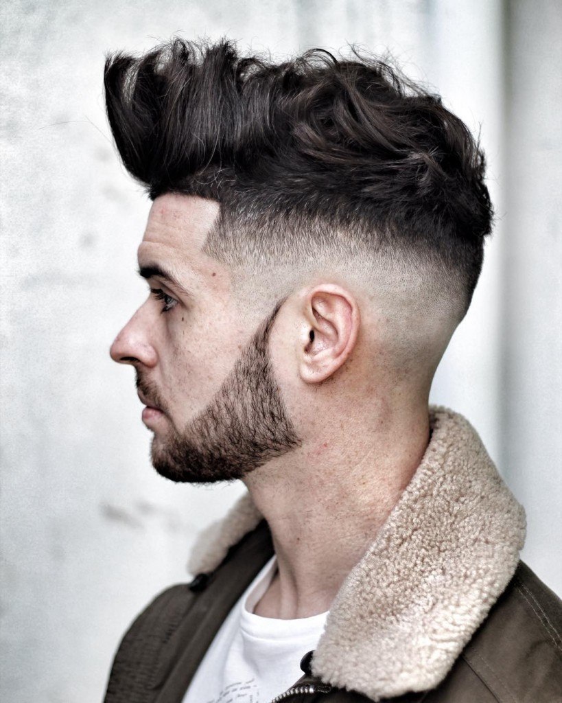 oval face hairstyles male
