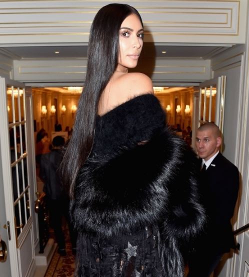 Long Hair Kim Kardashian