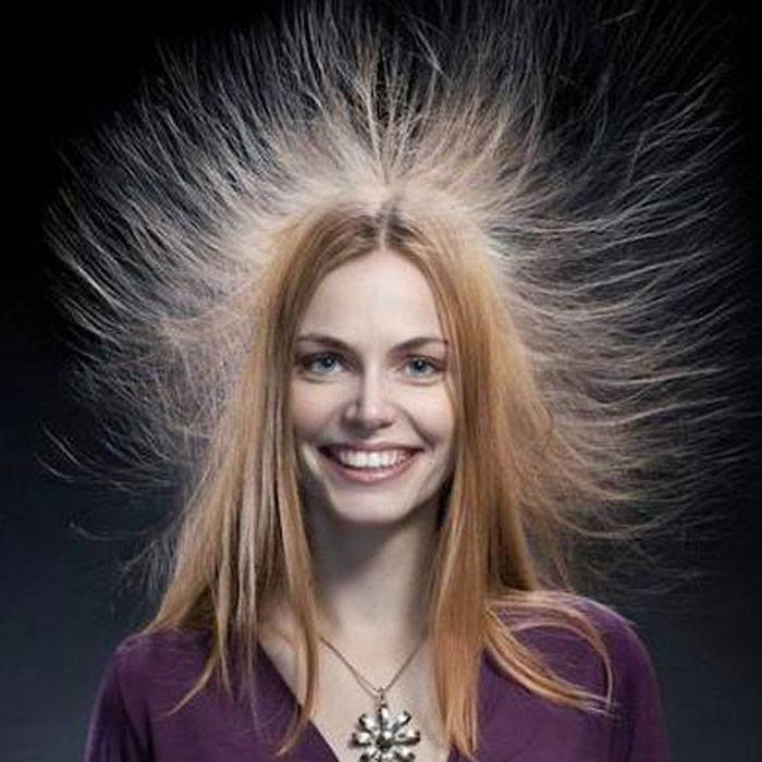how to get rid of static in hair