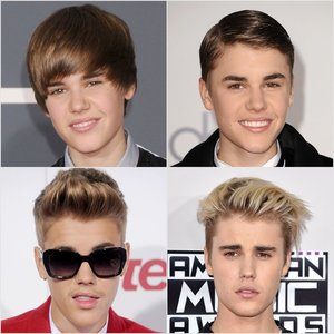 Justin Bieber's hairstyles