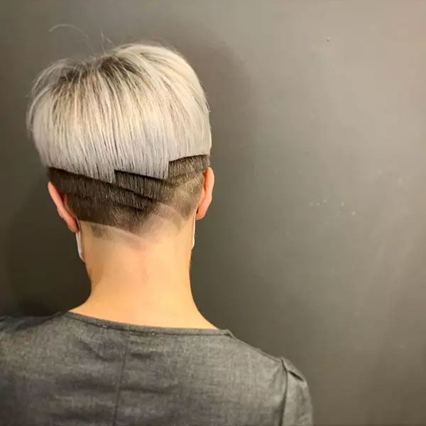 Short Haircuts With Shaved Sides