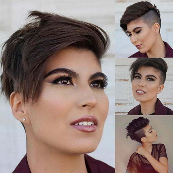 Shaved Sides Hairstyles Women