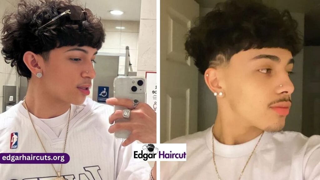 Curly Fluffy Edgar Haircut