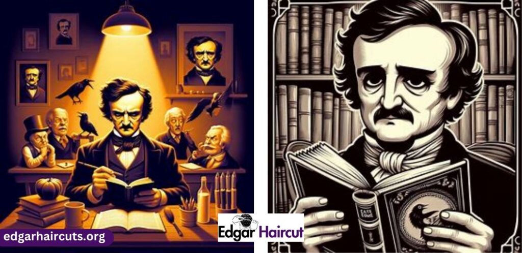 Edgar Allan Poe reading meme