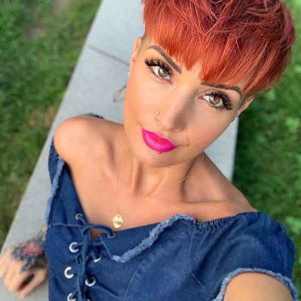 Red Pixie Hairstyles