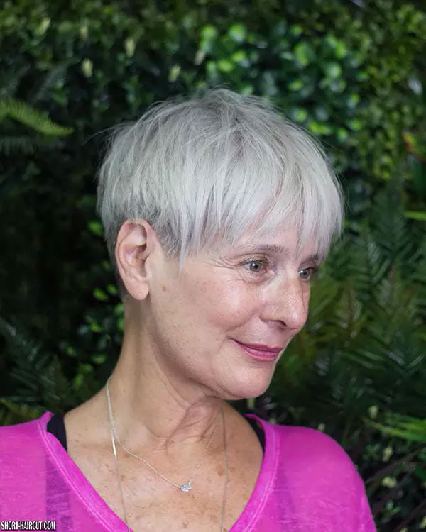 Cute Pixie Haircuts For Older Women