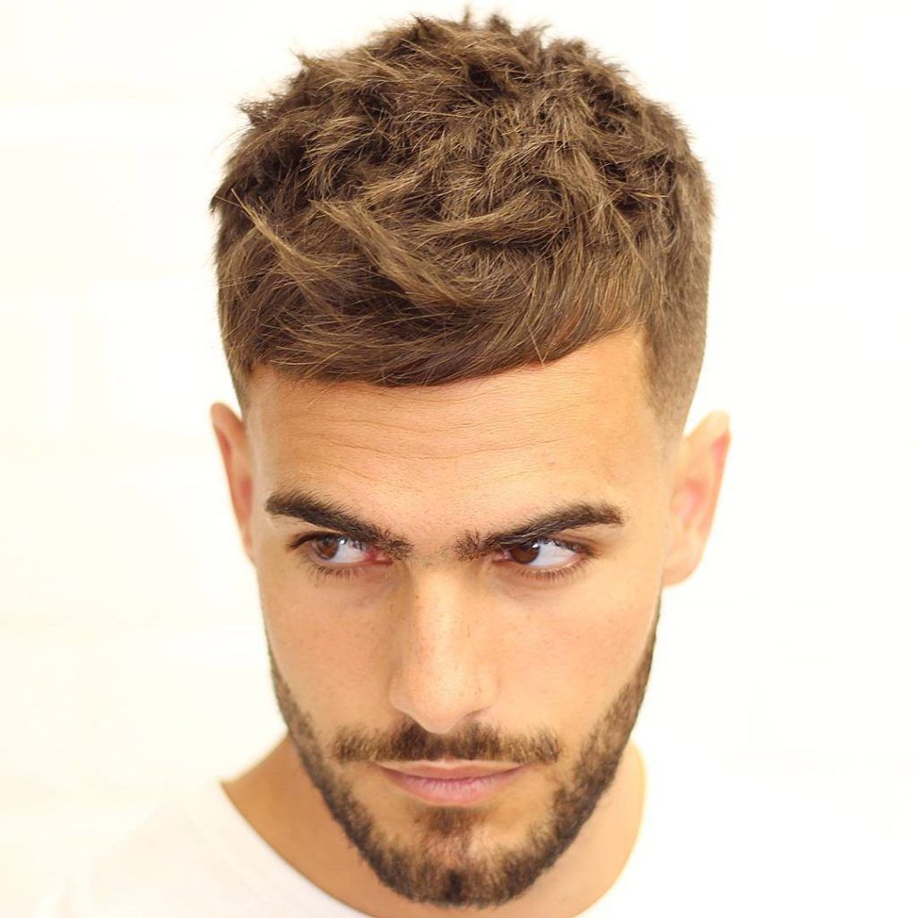 French Crop With Textured Quiff