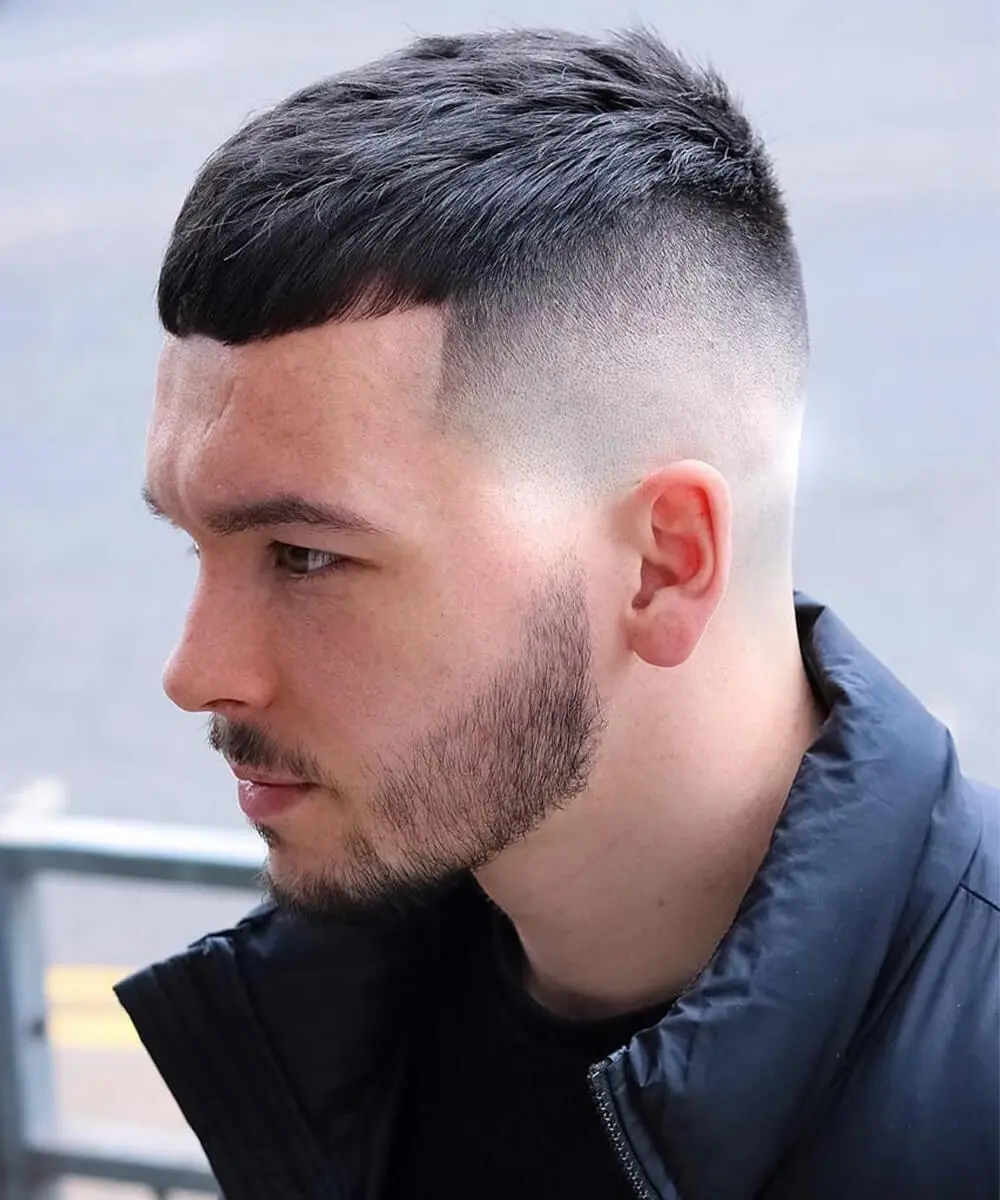 French Crop With High Skin Fade