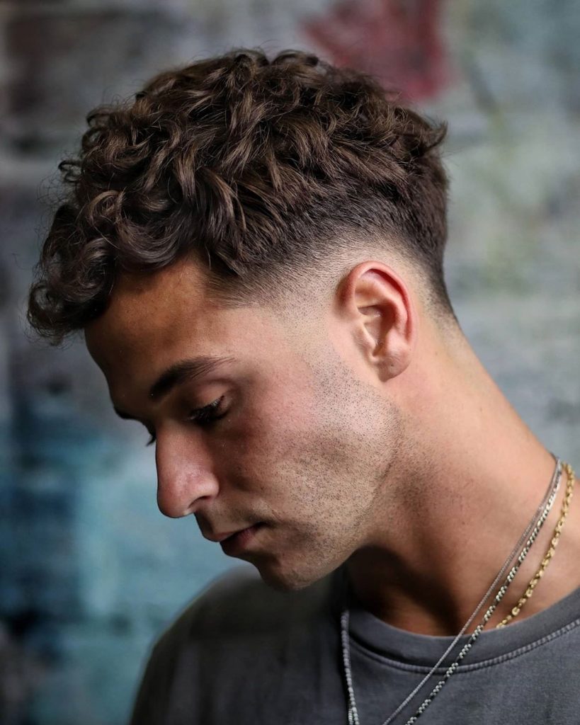 Wavy French Crop With Tapered Sides
