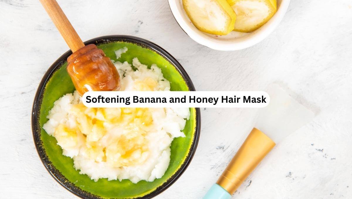 Softening Banana and Honey Hair Mask