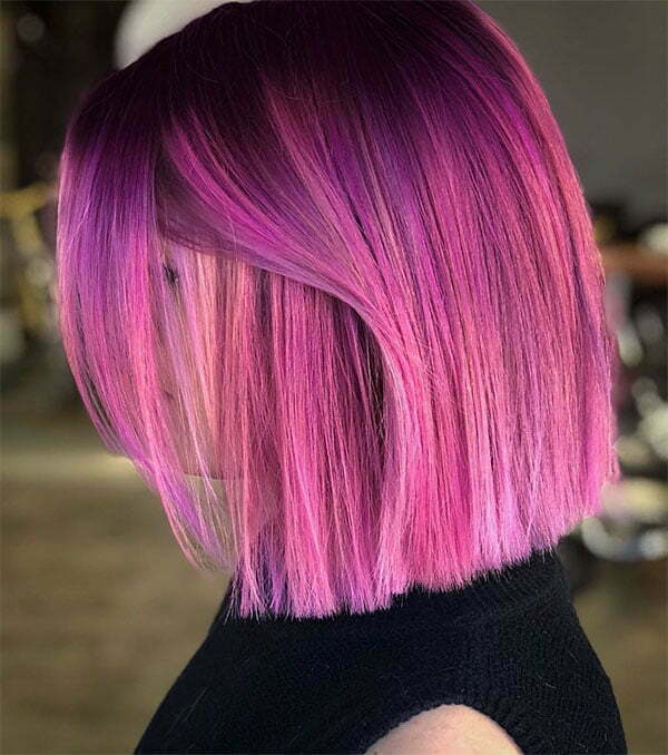 hair styles pink