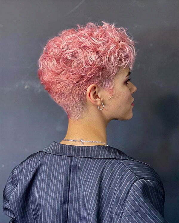 pink short cut