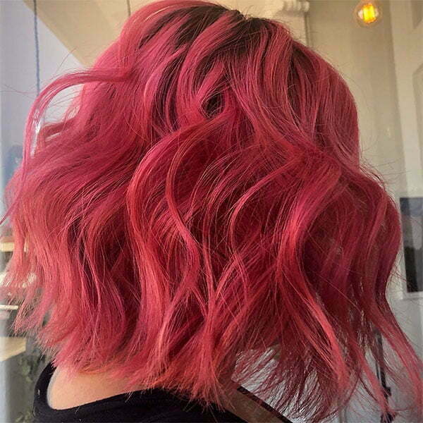 pink hair styles