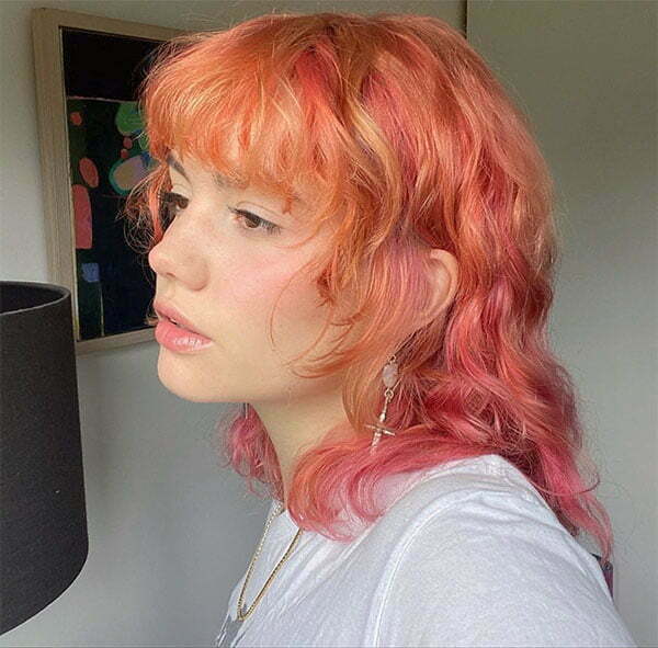 cute pink hairstyles