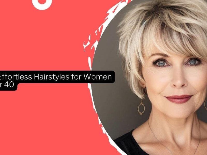 50 Effortless Hairstyles For Women Over 40 · Thrill Inside