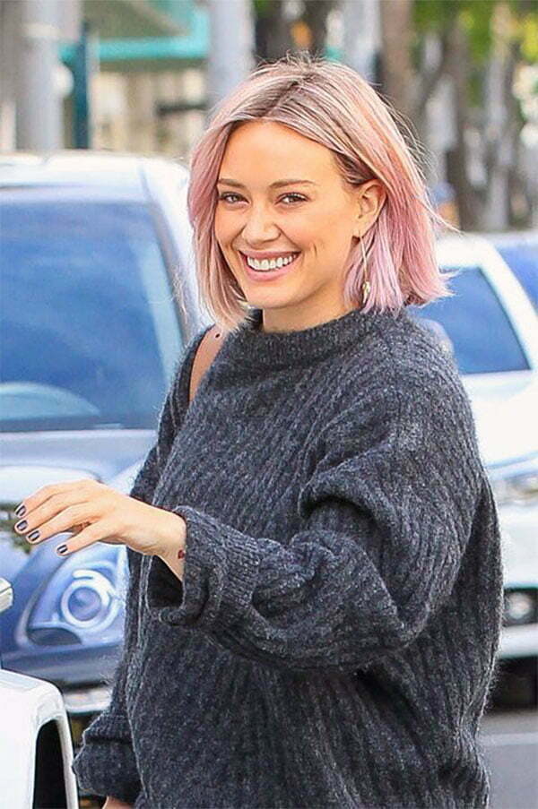 pink hair for women