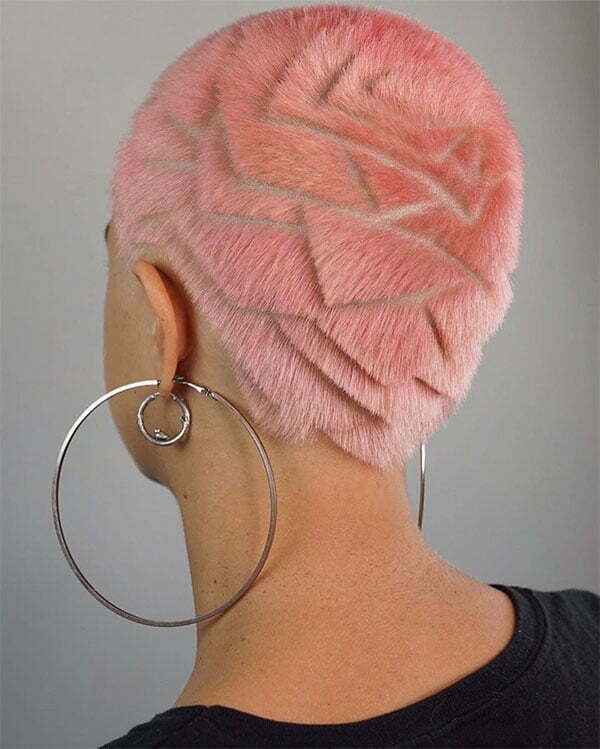 pink hair for women