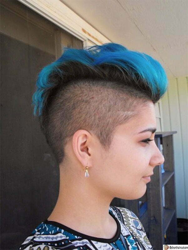 blue hair with color ideas