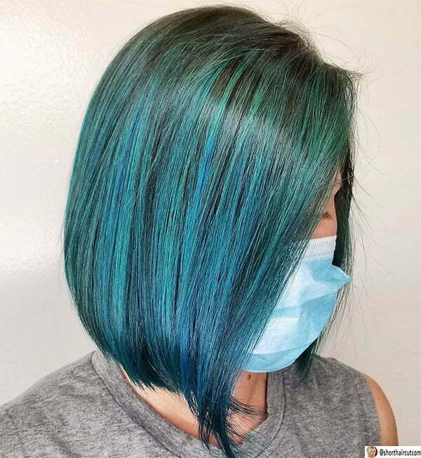perfect blue hair