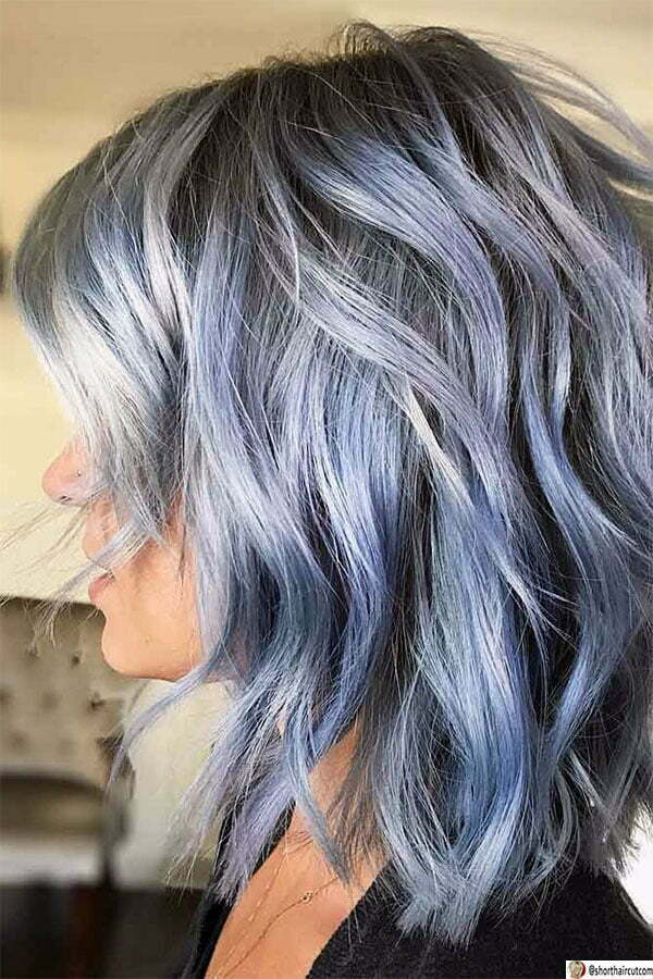 summer blue hair ideas