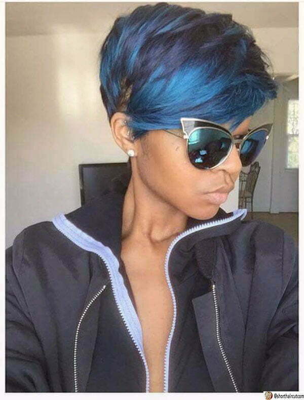 blue hair pictures ideas