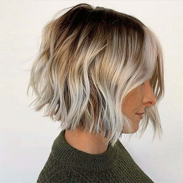 best short hairstyles for wavy hair