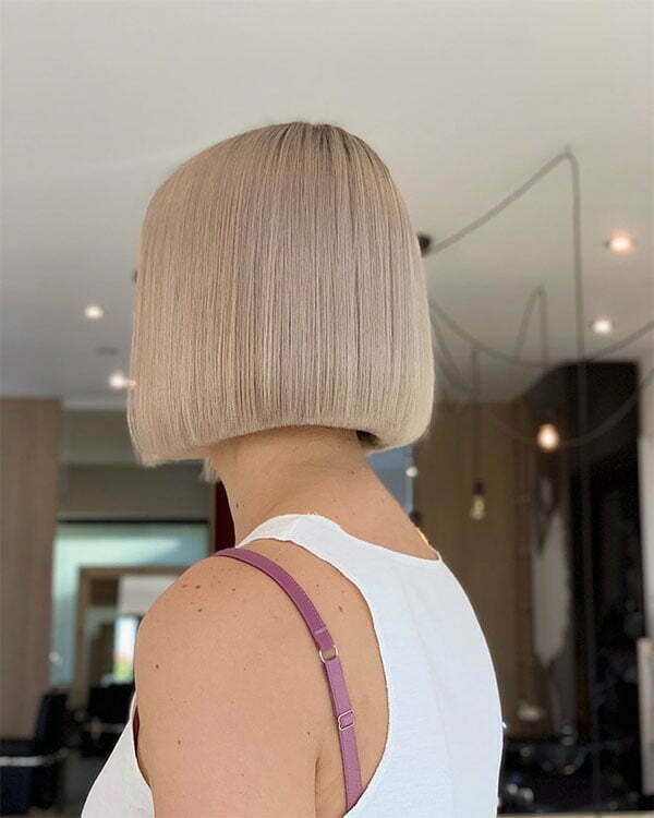 how to cut your own hair short straight