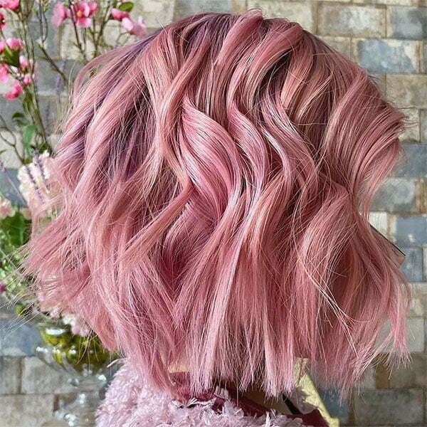 short pink styles