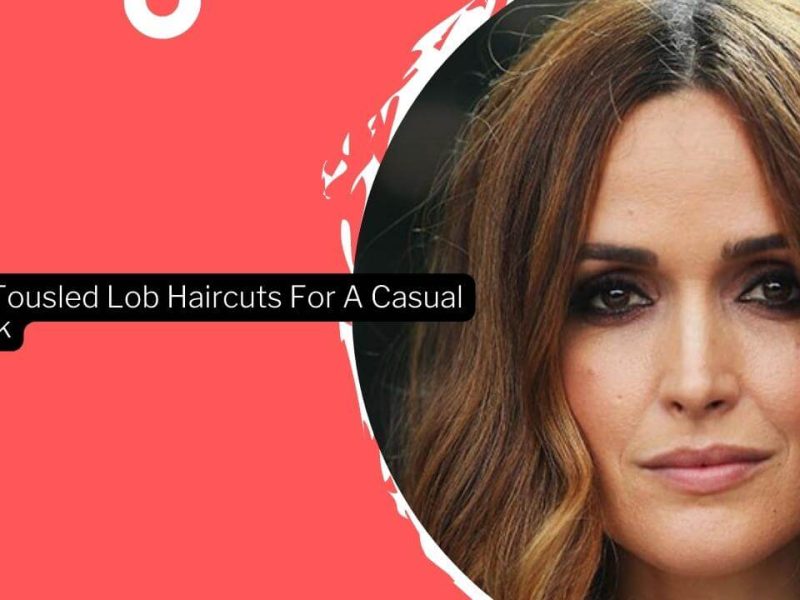 50 Tousled Lob Haircuts For A Casual Look · Thrill Inside