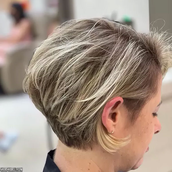 Short Messy Hairstyles For Over 50